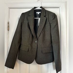 NY&C New York and Company Gray Double Button Suit Jacket NEW